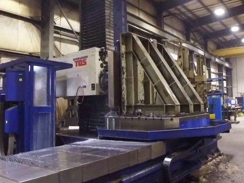 View our equipment list and take a video tour through the facility steel fabrication and machining facility
